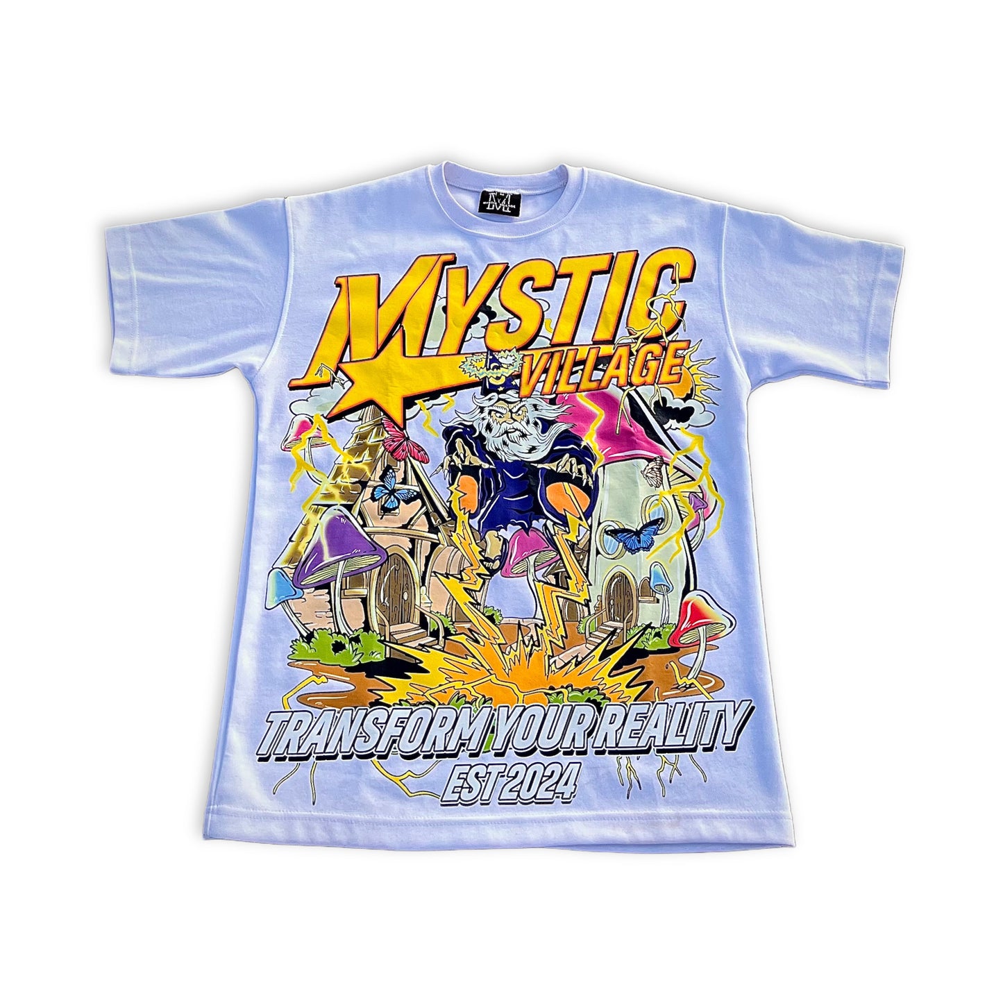 “MV WIZARD” T-SHIRT WHITE