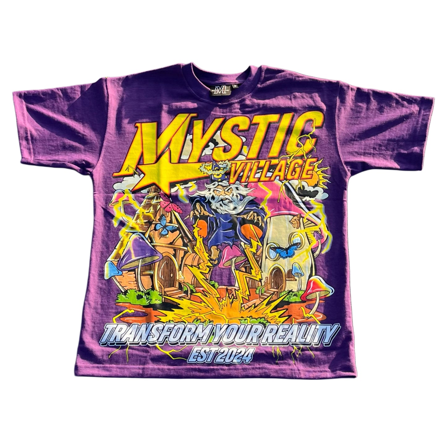 “MV WIZARD” T-SHIRT PURPLE